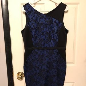 Black and Blue Dress